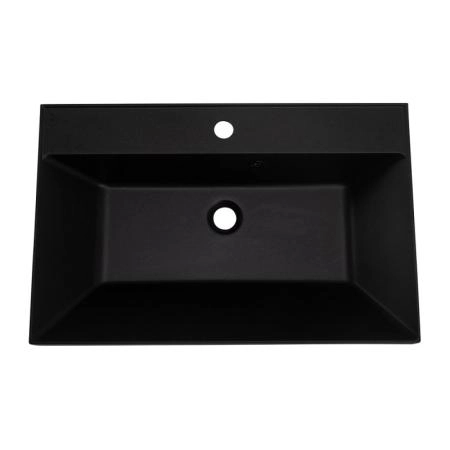 Тумба под раковину Belbagno MARINO Nero Lucido подвесная 700x450x500 MARINO-700-2C-SO-NL-P