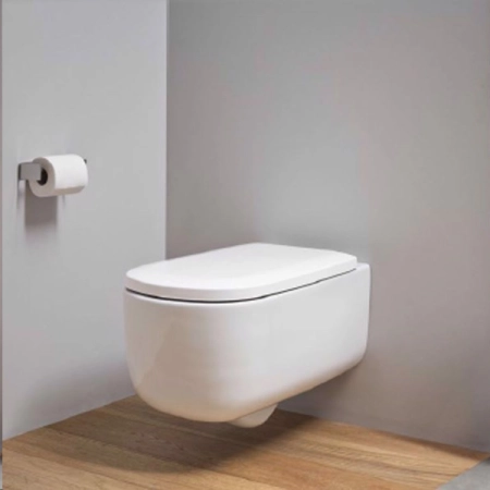 Nic Design Ovvio унитаз 530х374х285 мм, подвесной, керамика, цвет белый глянцевый