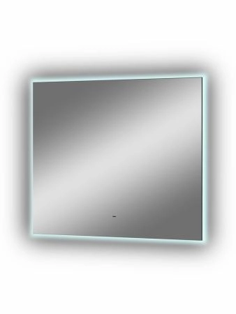 Зеркало Континент Trezhe Led 800х700 с бесконтактным сенсором, холодная подсветка ЗЛП534