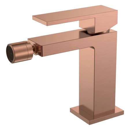 Смеситель для биде Boheme Qubic Copper Brushed 476-CB