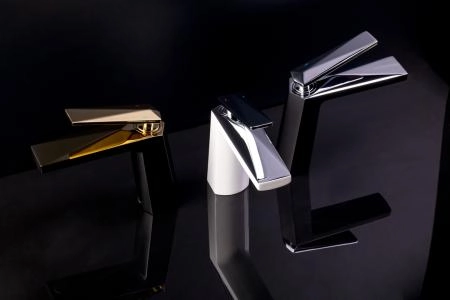 Смеситель для умывальника Boheme VENTURO хром 371