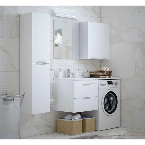 Тумба под раковину Corozo Алиот 120, 2 ящ. подвесная