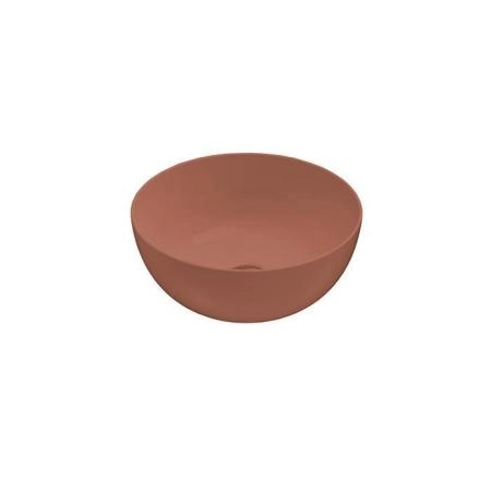 Globo T-Edge Раковина-чаша 37х16 см, без отв., на столешницу, цвет: mattone