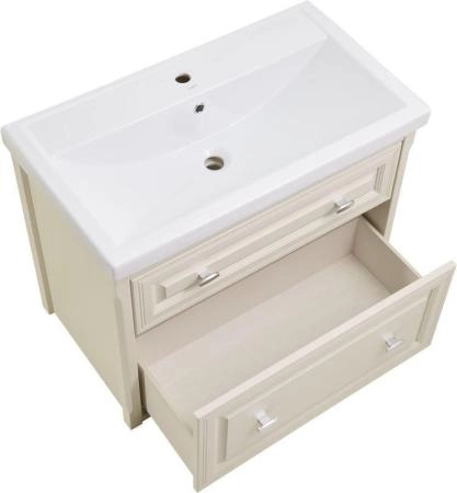 Тумба Кастелло 100 ASB Woodline Благородный Бежевый без раковины