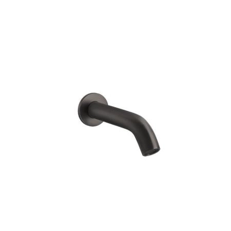 Gessi 316 Излив для ванны 172мм на 1/2”, с удаленным управлением, цвет: brushed black metal pvd