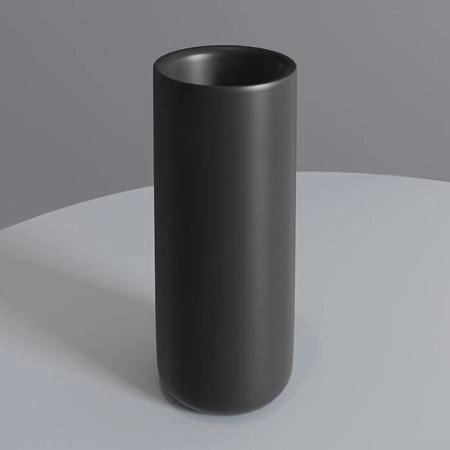 Salini Gocce Стакан настольный, S-Stone, цвет: черный матовый