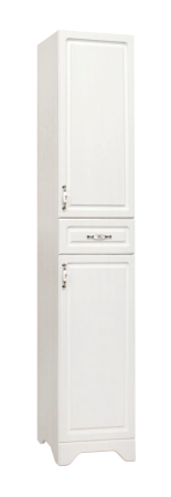 Шкаф для ванной Style Line Elfante Олеандр-2 напольный, рельеф пастель