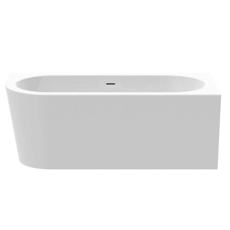 KNIEF Wall XS Corner L Ванна в правый угол 165x75x58xсм, с щелевым переливом, без сл-пер, цвет: белый