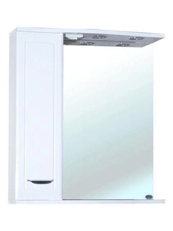 Зеркало-шкаф Bellezza Классик 65 R с подсветкой белый