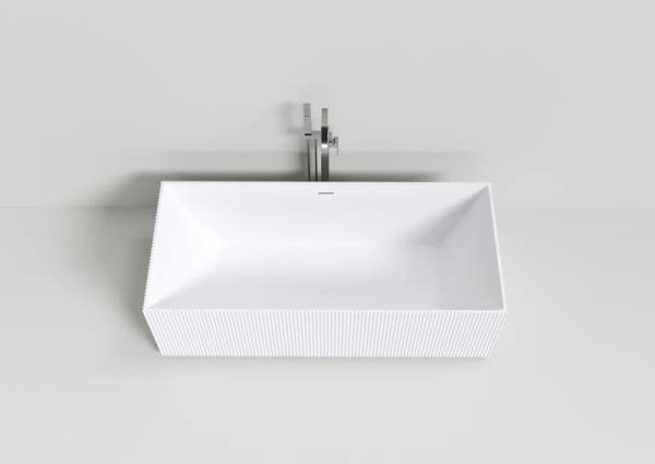 Ванна NT BAGNO NT222 LIETO 1700x750 искусственный камень белый матовый