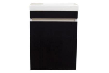 Тумба подвесная Style Line El Fante Compact, Como 40, Люкс черный
