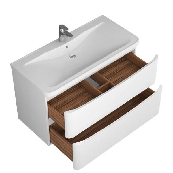 Тумба Veneciana Mayra 100 с 2мя ящиками под умывальник Atlantica