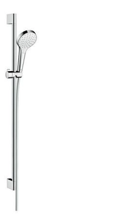 Душевой гарнитур Hansgrohe Croma Select S 1jet 0,90 м 26574400 хром-белый