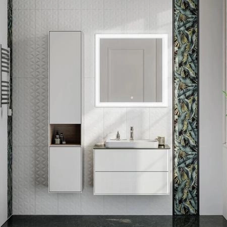 Пенал Kerama Marazzi PLAZA MODERN ПЛАЗА МОДЕРН PLB.M.170\WHT.V подвесной 170, белый глянцевый