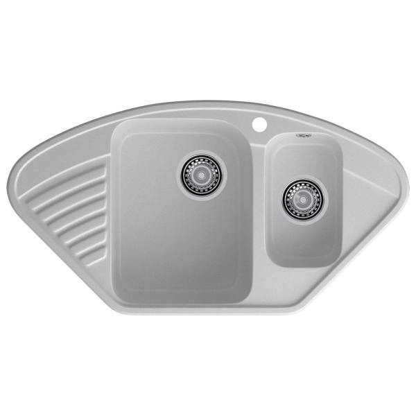 Кухонная мойка GranFest QUARZ 14, серый