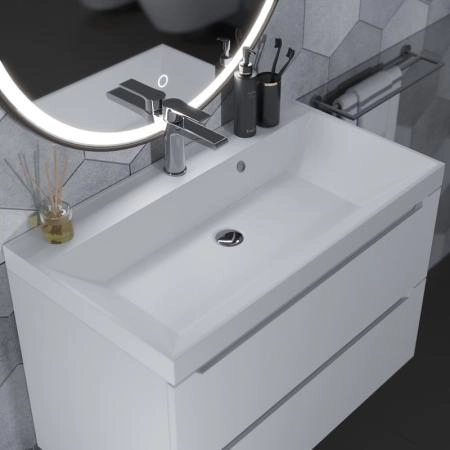 Раковина для ванной Uperwood Classic 80 см, матовая