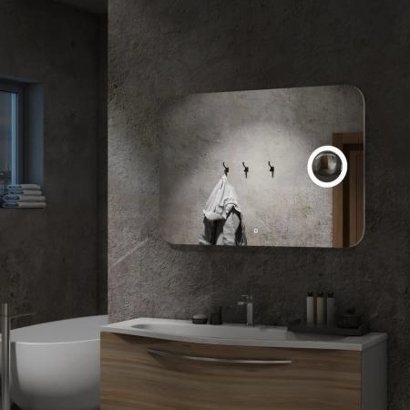 Зеркало Континент Elegant LED 1000х700 c подсветкой