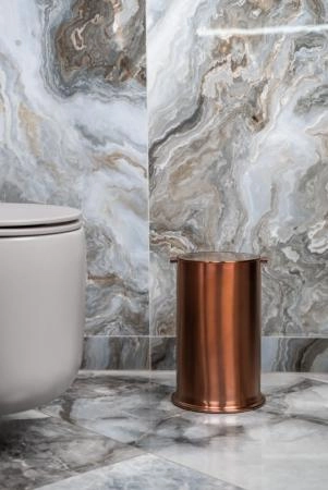 Ведро Boheme для мусора с вращающейся крышкой Copper Brushed 10916-CB