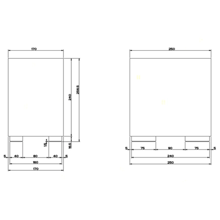 Gessi Rettangolo Корзина для мусора, напольная, цвет: хром/черный
