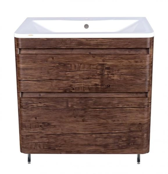 Тумба напольная Style Line Атлантика 60, Люкс старое дерево, PLUS