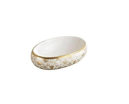 Раковина SantiLine SL-1090 керамическая, накладная