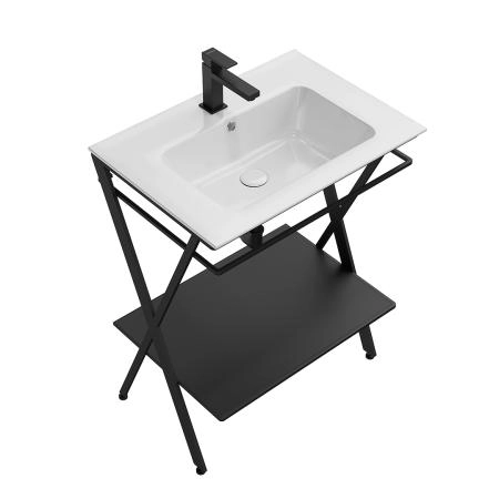 Металлическая структура Kerama Marazzi PIANO NEXT ПИАНО НЕКСТ PIA.N.65\BLK напольная 65, черная матовая