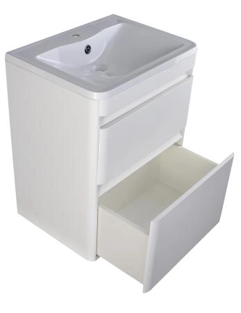 Тумба под раковину Style Line Elfante Атлантика 60 Люкс антискрейч, PLUS, напольная