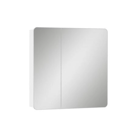 Шкаф зеркальный Volna 70 белый глянец