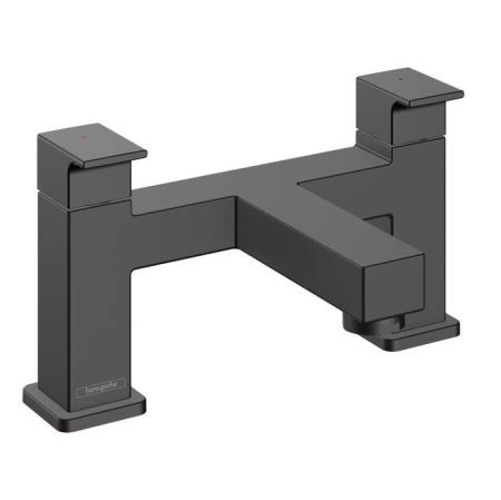 Hansgrohe Vernis Shap Смеситель для ванны, на 2 отв., цвет: матовый черный