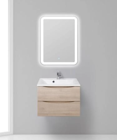 Тумба под раковину Belbagno MARINO Rovere Moro подвесная 650x450x500 MARINO-650-2C-SO-RW-P