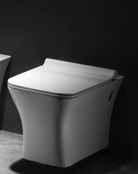 Унитаз подвесной Azario Trend 545х365х365 безободковый с сиденьем микролифт (AZ-2024)