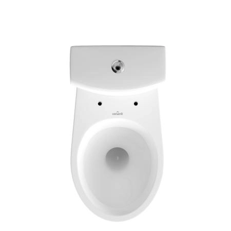 Унитаз Cersanit NATURE S-KO-NTR011-3/5-COn-DL-w безободковый, сидение дюропласт микролифт