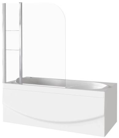 Шторка для ванны GOOD DOOR SCREEN HS-100-C-CH 6 мм 100 прозрачное