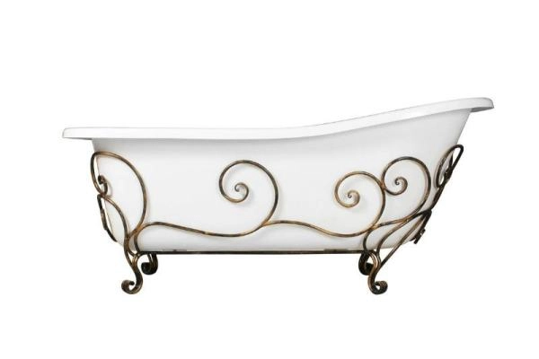 Ванна Эстет Царская 170х73 белая