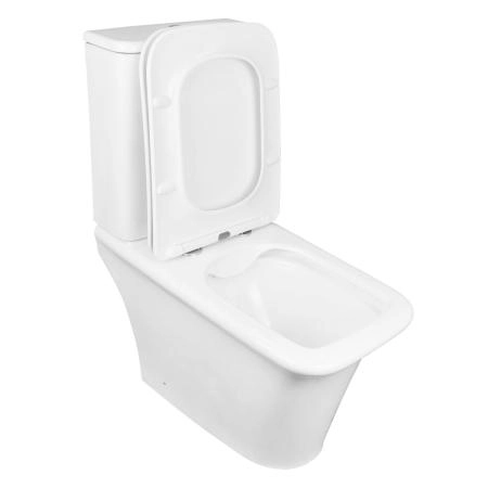 Унитазы Azario Унитаз-компакт безободковый Azario Avero AZ-3121 с крышкой микролифт