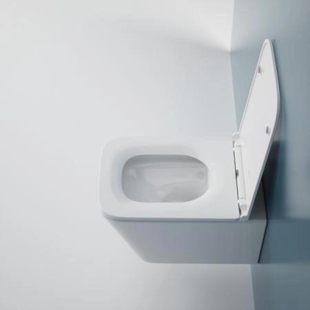 Унитаз подвесной ESBANO GARTEZ-51 безободковый подвесной белый 510x360x360