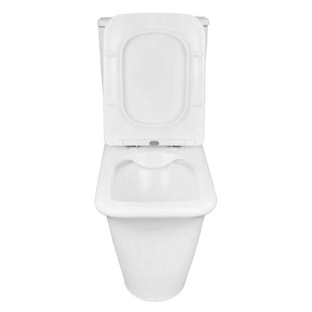 Унитаз напольный Azario AVERO 660x360х820 безободковый , смыв.мех. Geberit и сиденьем микролифт (AZ-3121-G)