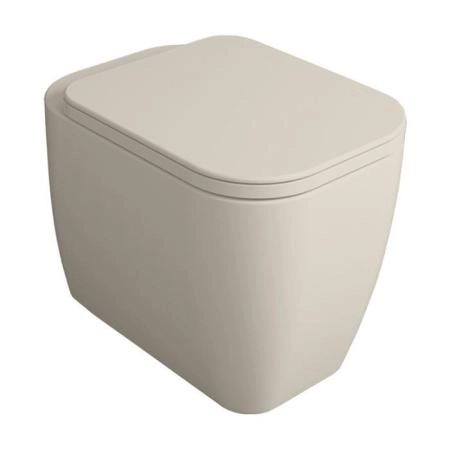 Simas Henges Унитаз напольный безободковый 38х55 см, цвет: sabbia matt