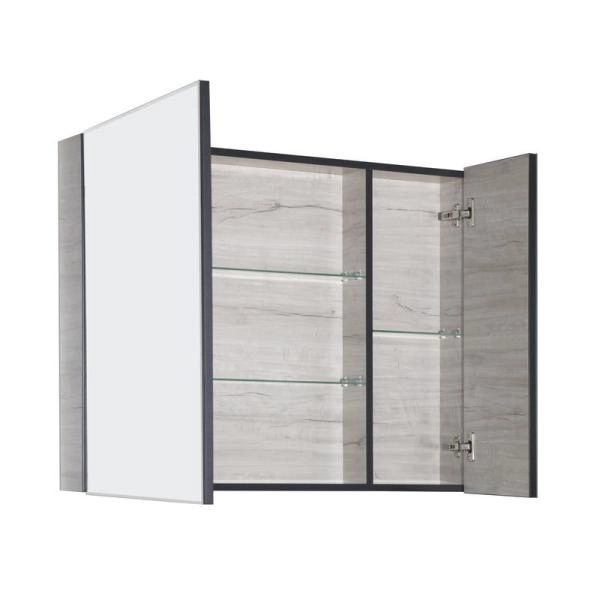 Зеркальный шкаф Style Line Elfante Берлин 90, СОНАТА без подсветки