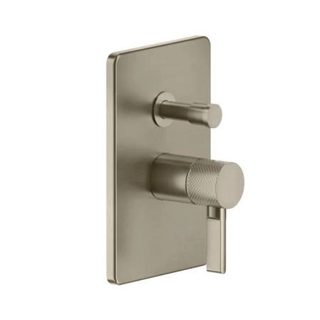 Gessi Inciso Смеситель для душа, встраиваемый, на 2 источника, с автоматическим переключателем, цвет: finox