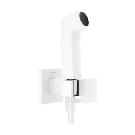 Гигиенический душ Hansgrohe 29233700 встраиваемый (внешняя монтажная часть) матовый белый