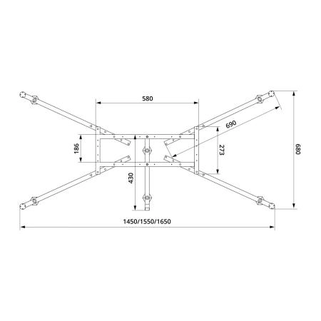 Каркас для ванны VitrA Universal 59999991001 150/160/170 x 70 универсальный