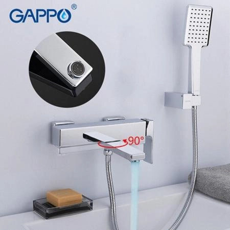 Смеситель Gappo G3218 для ванны, хром
