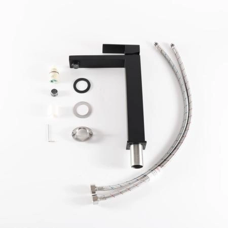 Смеситель Gid Anchel SS979-BM-D для раковины Черный матовый