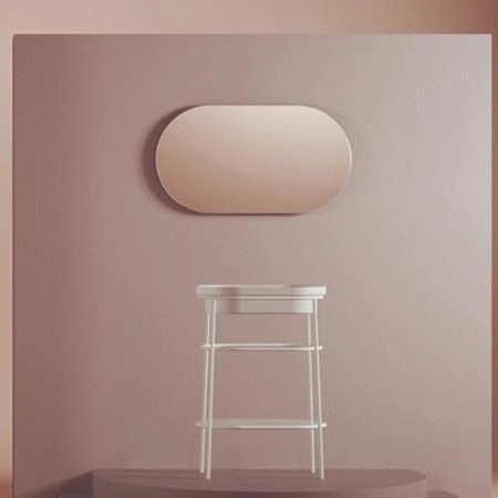 Artceram ARCO 90 Зеркало 50х90 см.с подсветкой