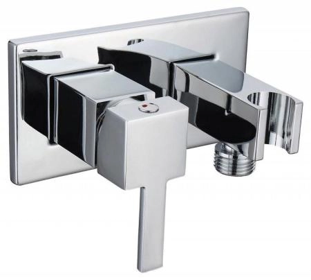 Смеситель CEZARES CZR-DA6-01 для душа,со штуцером с держателем хром