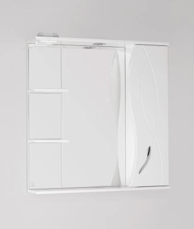 Зеркальный шкаф Style Line Амелия 75 со светом
