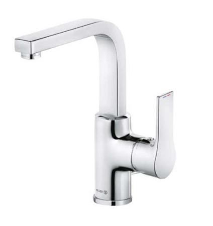 Смеситель Kludi Zenta Sl 480270565 для раковины с боковым управлением, донный клапан, хром