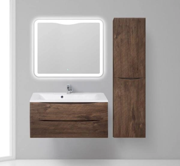 Шкаф Belbagno FLY Rovere Moro подвесной левосторонний FLY-MARINO-1500-2A-SC-RW-P-L