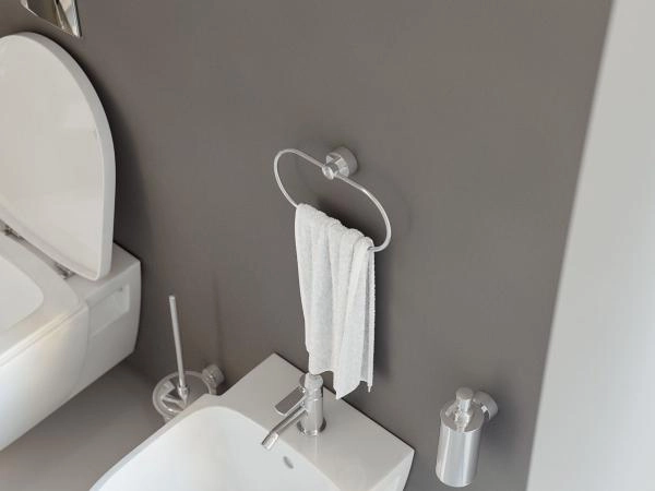 Держатель полотенца FBS Nostalgy NOS 022 овальный хром